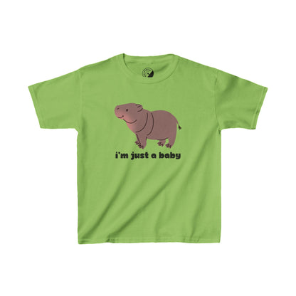 Moo Deng - I'm just a baby! Kids Heavy Cotton™ Tee