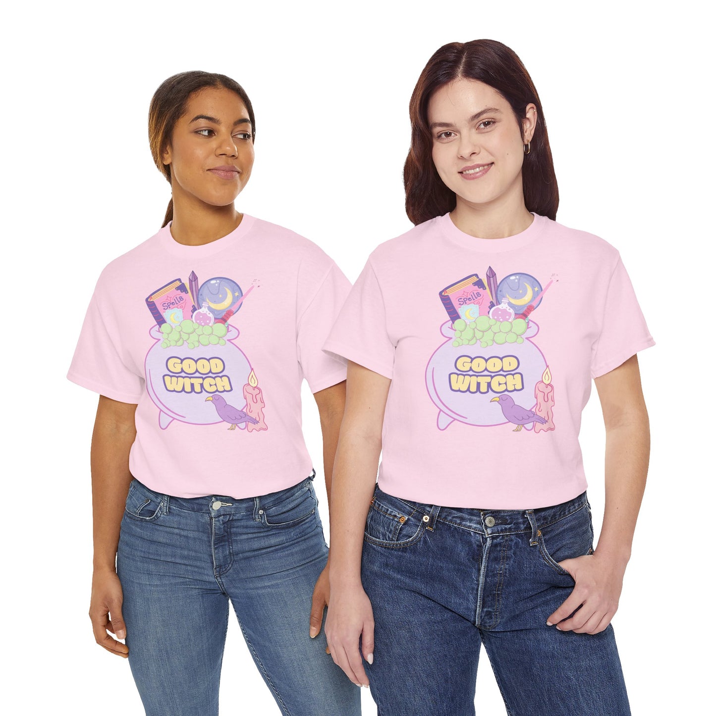 Good Witch! Adults Unisex Heavy Cotton Tee