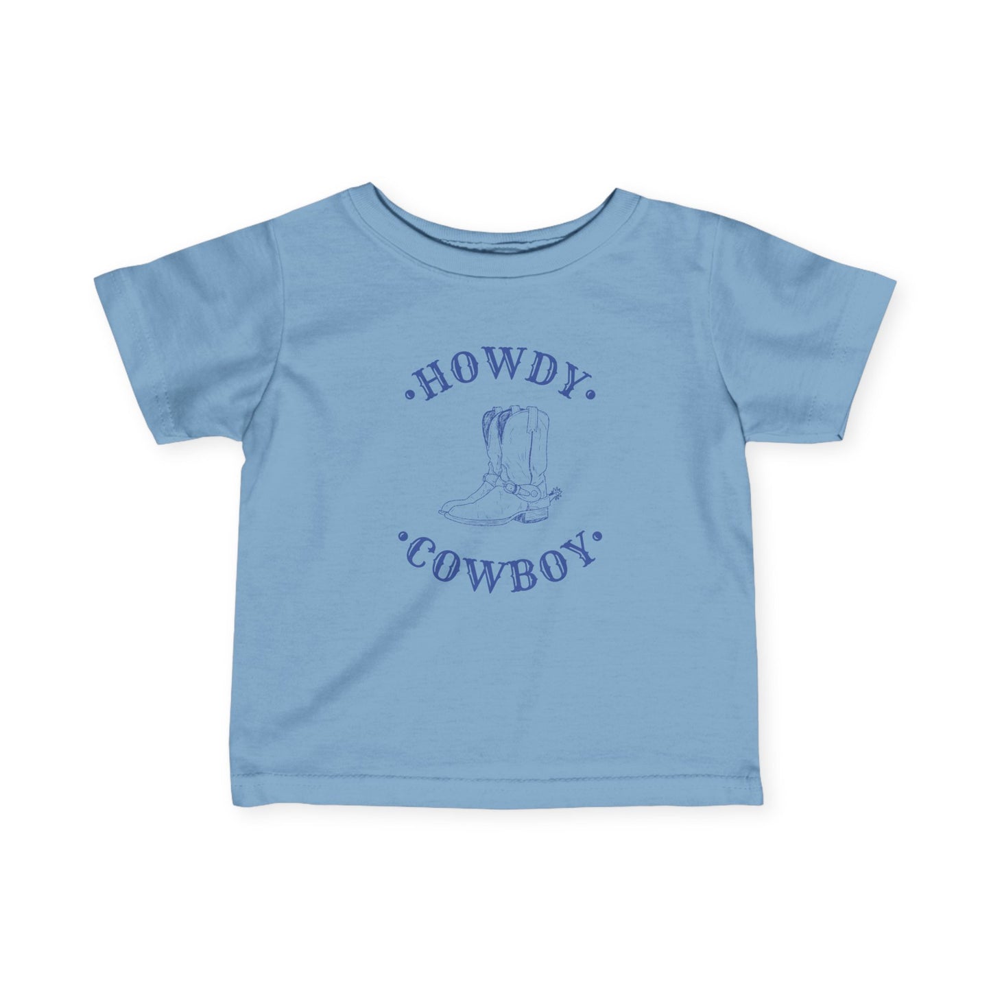 Howdy Cowboy! - Infant Fine Jersey Tee