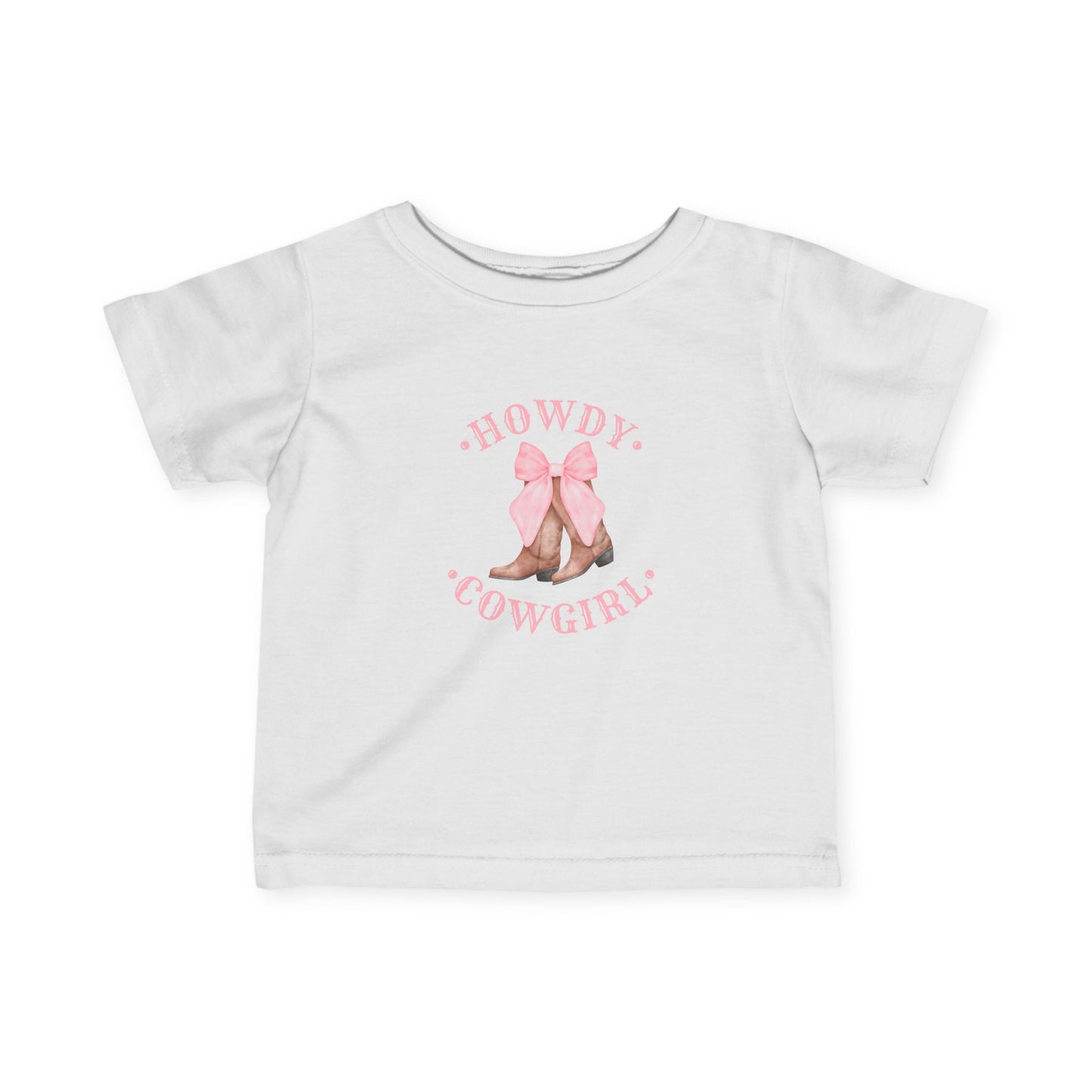 Howdy Cowgirl! - Infant Fine Jersey Tee