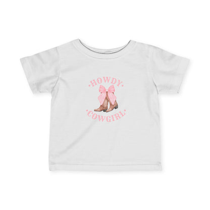 Howdy Cowgirl! - Infant Fine Jersey Tee